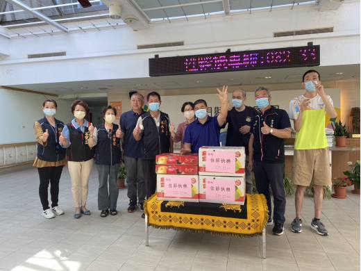 金沙所會慰問社福照護單位 致贈端節禮盒